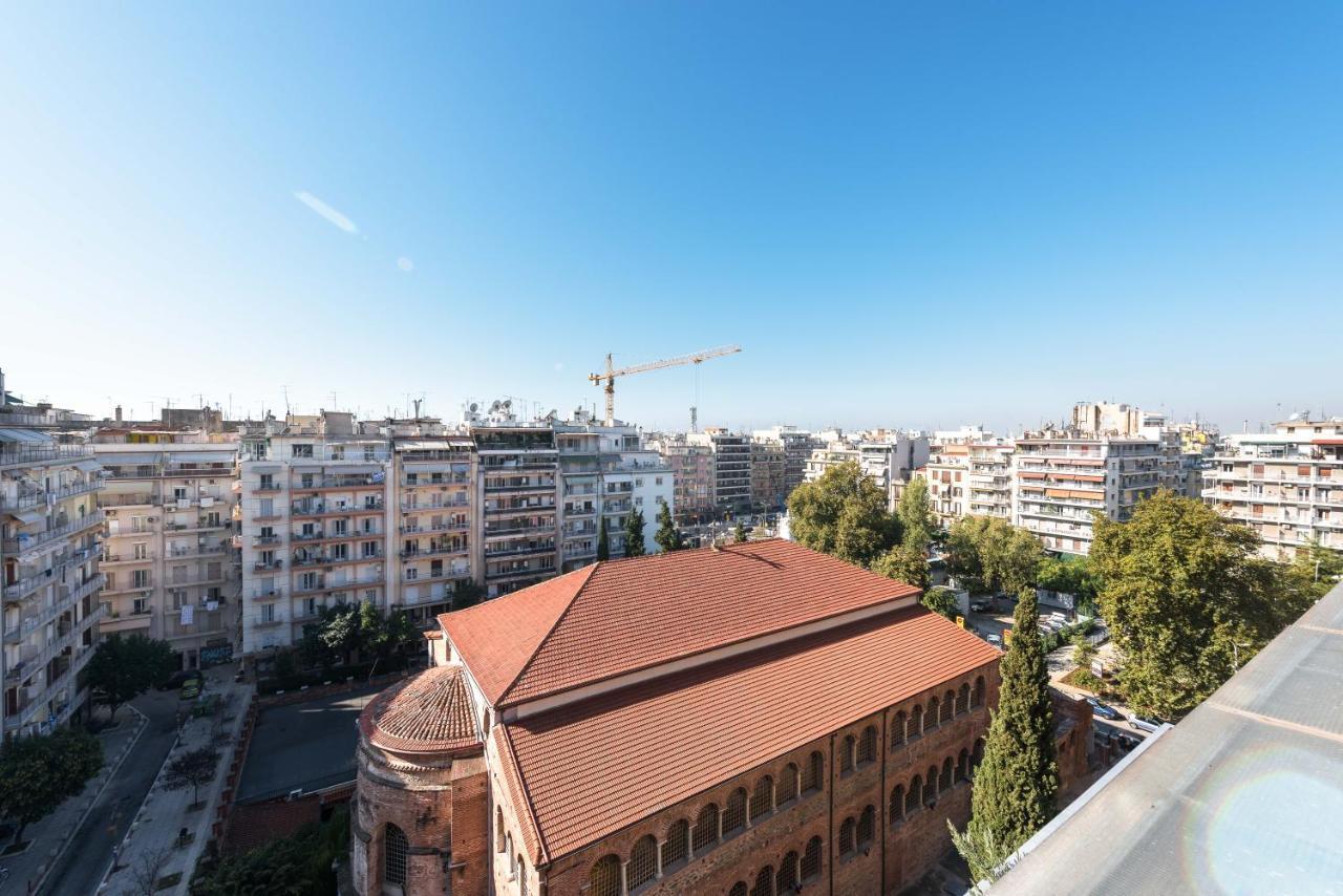 Penthouse Level 8, Nilie Hospitality Mgmt Apartment Солун Екстериор снимка